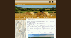 Desktop Screenshot of chambresdhotes-de-seglane.com